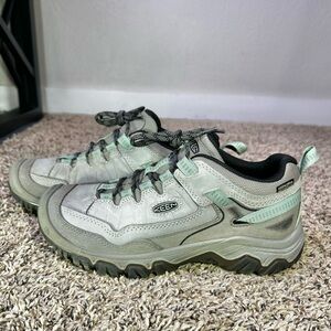 Keen Targhee IV Vent Women’s Size 8.5 Alloy/Granite Green Shoes Hiking Outdoor